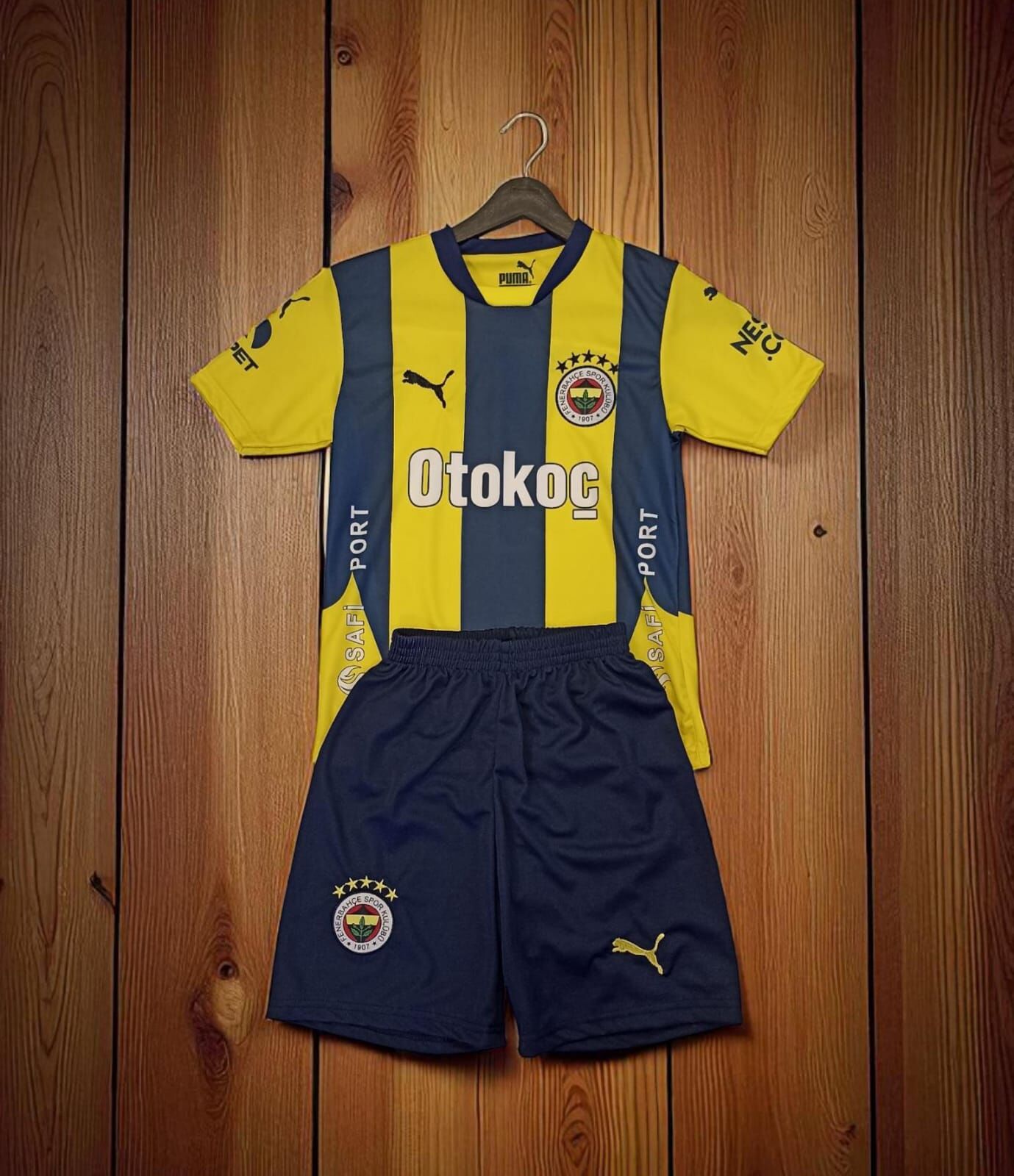 Şort Hediyeli Çocuk Fenerbahçe Forması