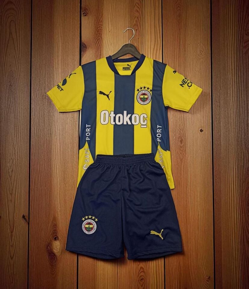 Şort Hediyeli Çocuk Fenerbahçe Forması