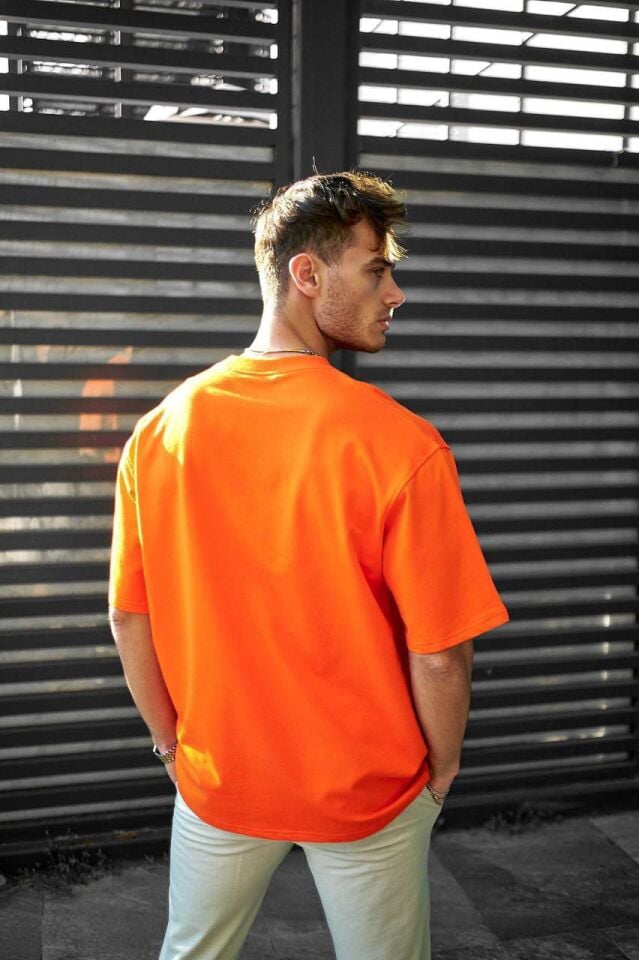 %100 Pamuk Oversize Basic T-shirt