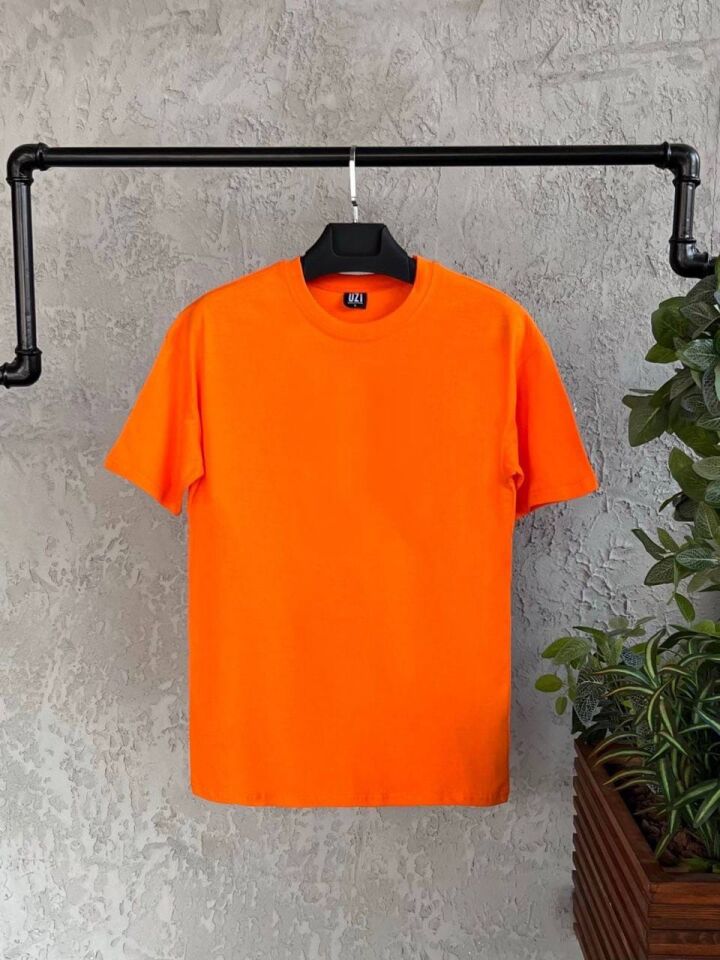 %100 Pamuk Oversize Basic T-shirt