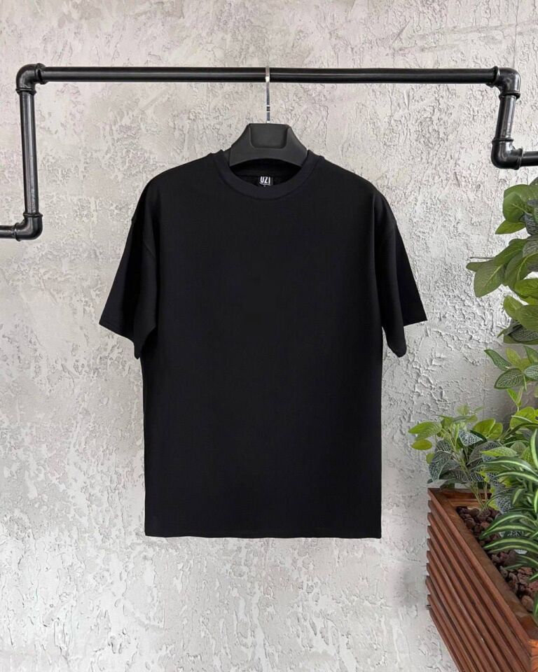 %100 Pamuk Oversize Basic T-shirt