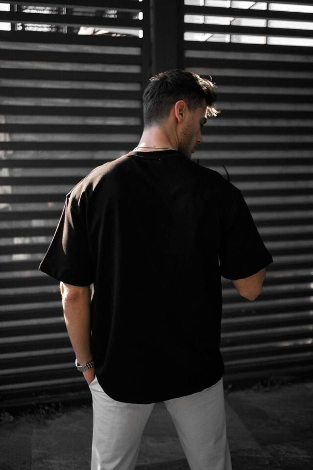 %100 Pamuk Oversize Basic T-shirt