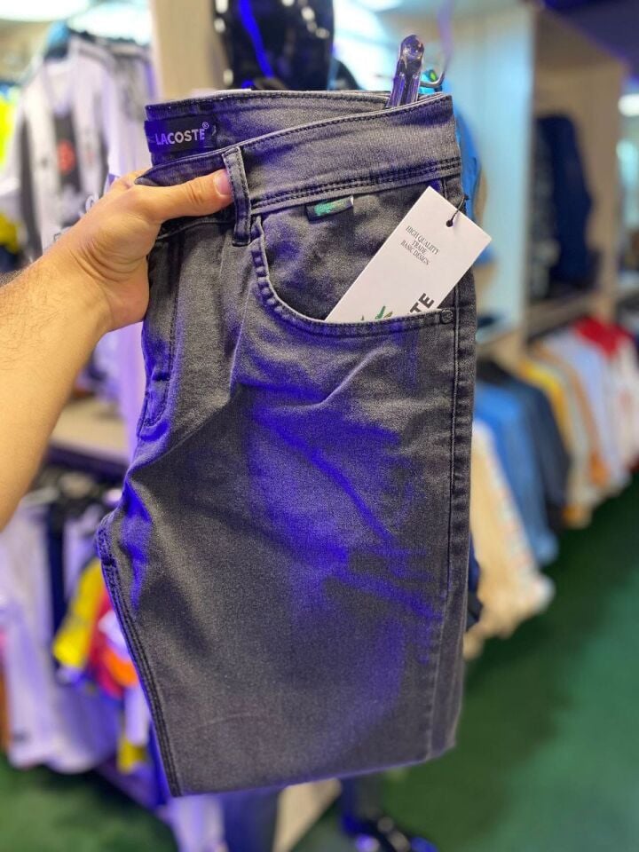 Lacoste Füme Erkek Jeans
