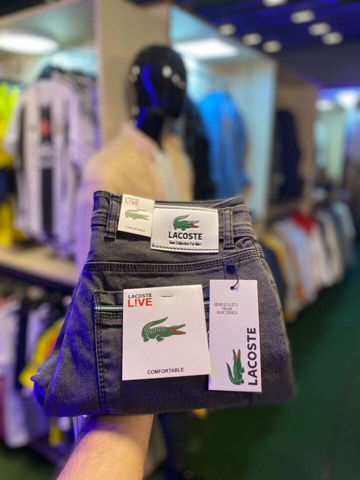 Lacoste Füme Erkek Jeans